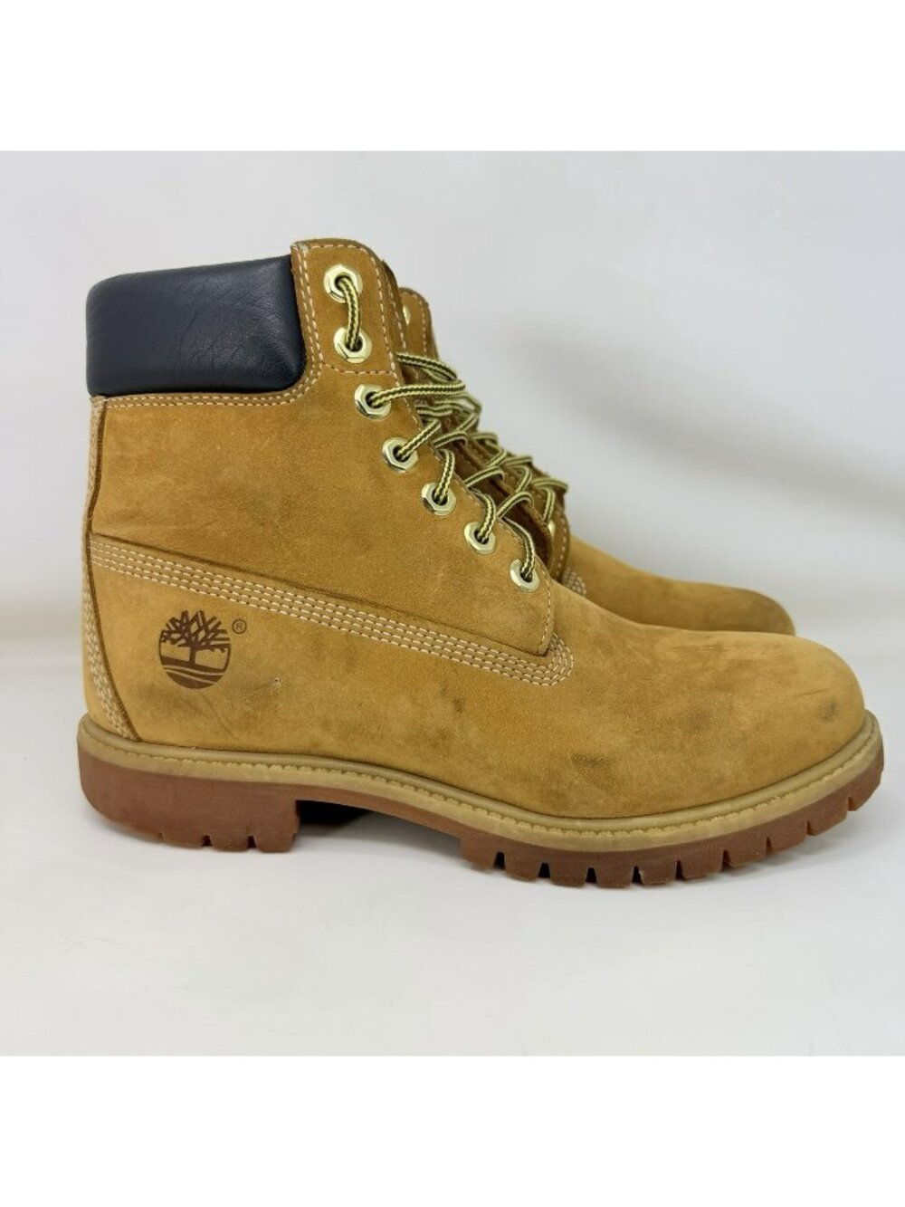 Timberland Premium Brown Leather Boots Men’s Size 7 M / Women’s Size 8.5